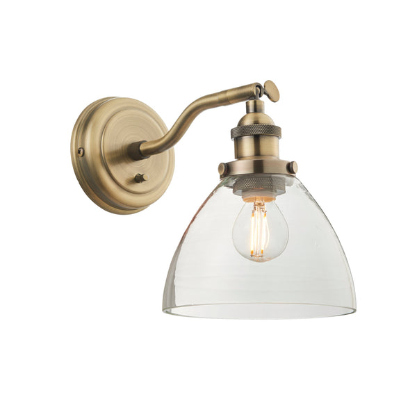 Endon Hansen 1lt Wall Light 77273