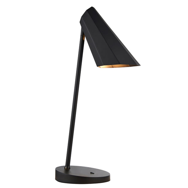 Lightologist Matt black paint Task Table Light WIN1395408