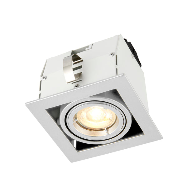 Saxby Lighting Garrix silver Single 50W 78535