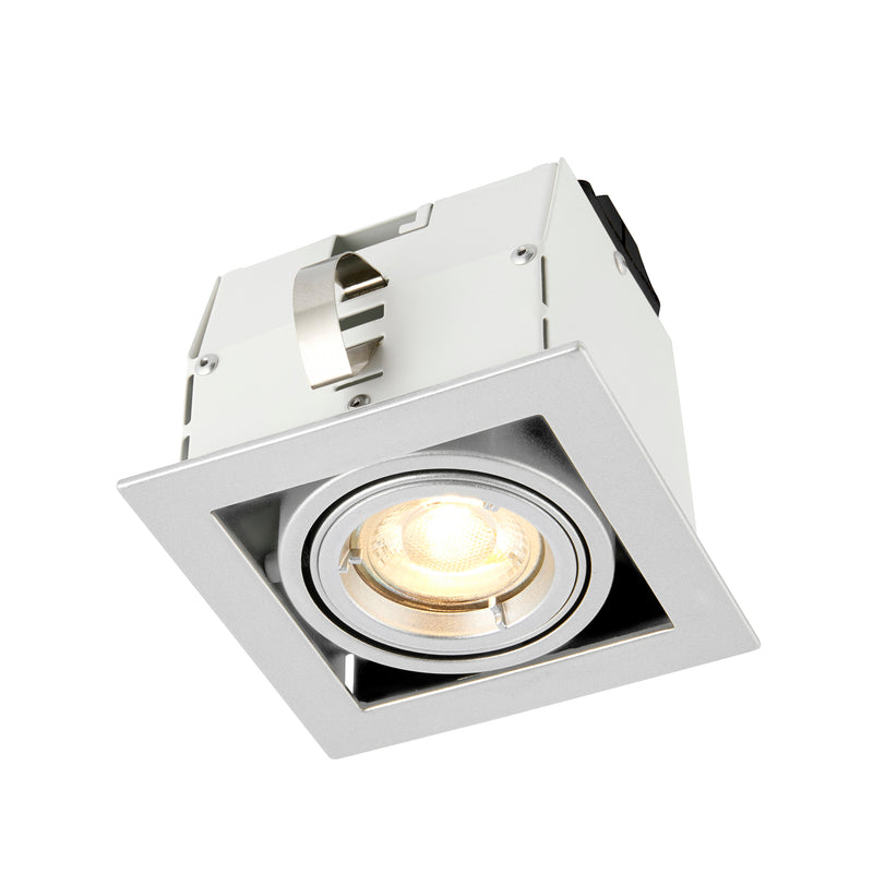 Saxby Lighting Garrix silver Single 50W 78535