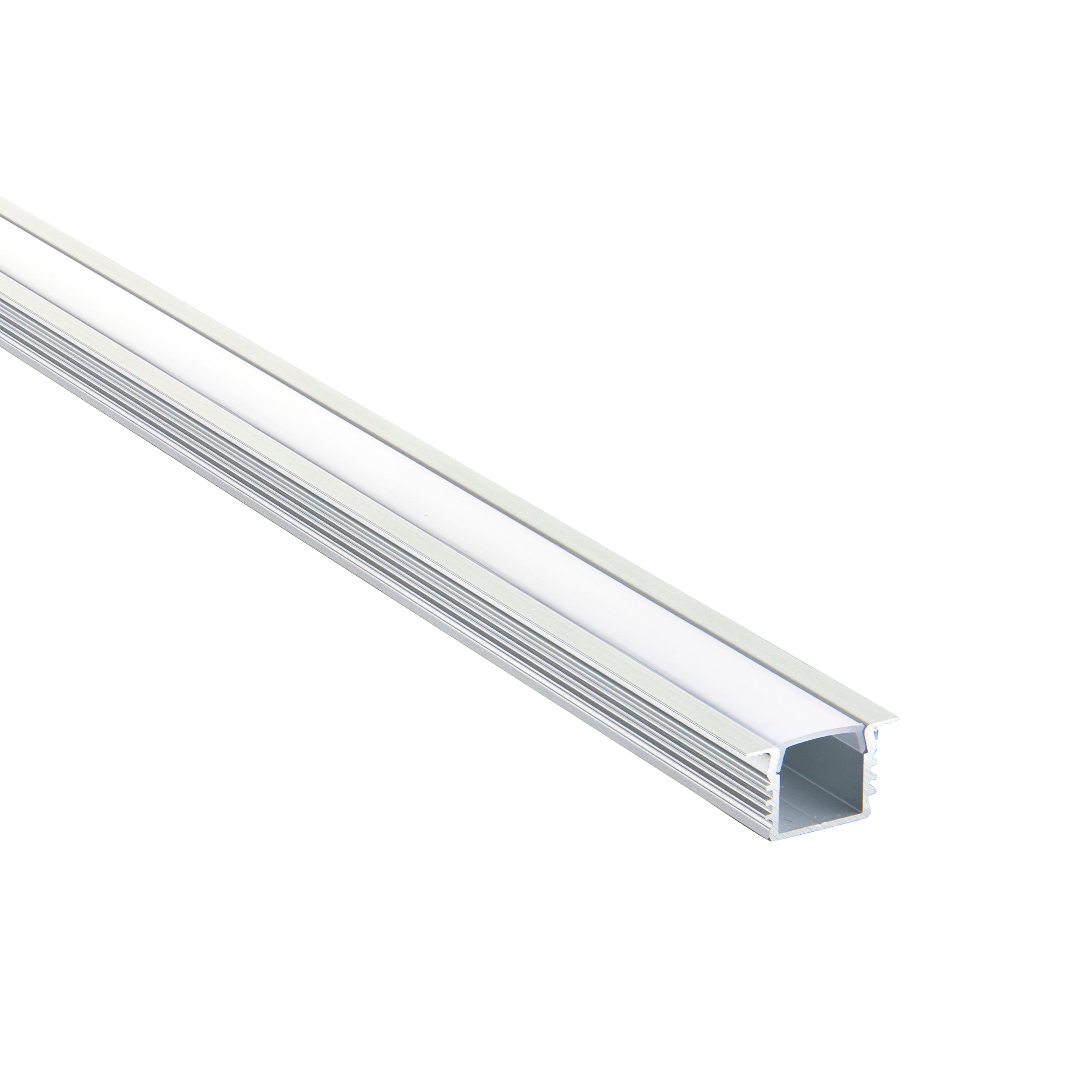 Saxby Lighting Rigel Recessed 2m Aluminium Profile/Extrusion Silver 80499