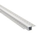 Saxby Lighting Rigel Plaster-in 2m Aluminium Profile/Extrusion Silver 80500