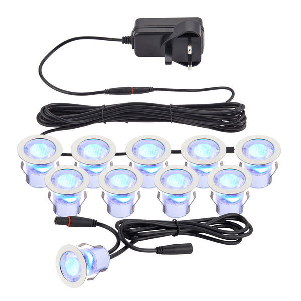 Saxby Lighting Kios 2 blue IP44 0.45W 94422