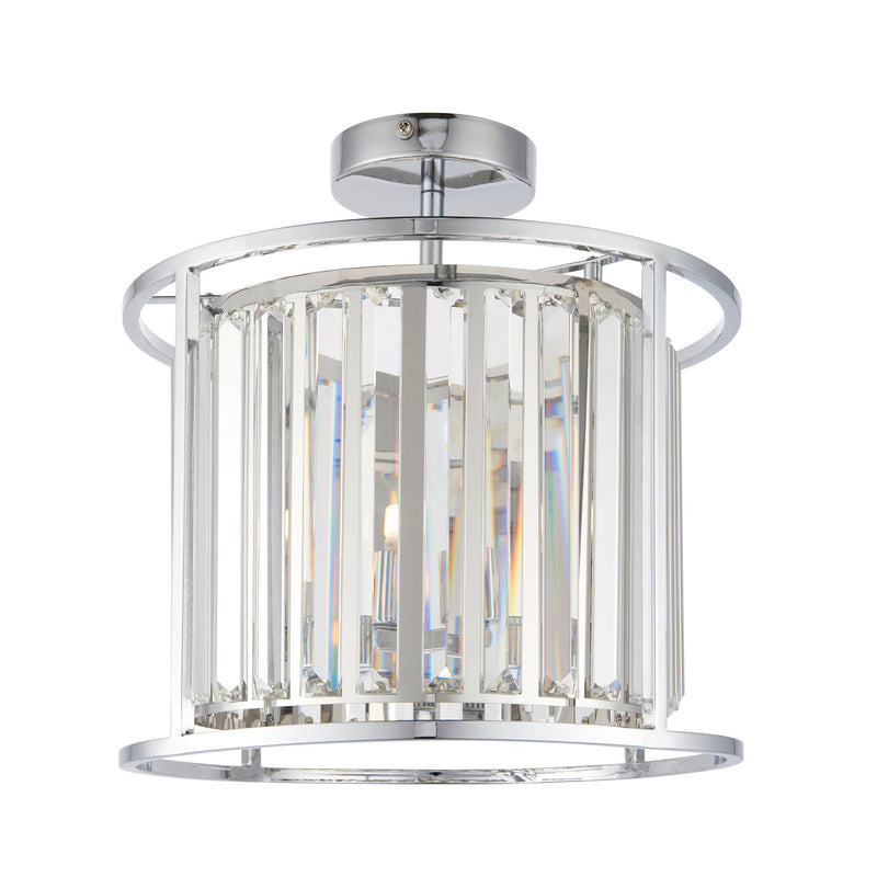 Endon Hamilton 3lt Semi flush Light 96022