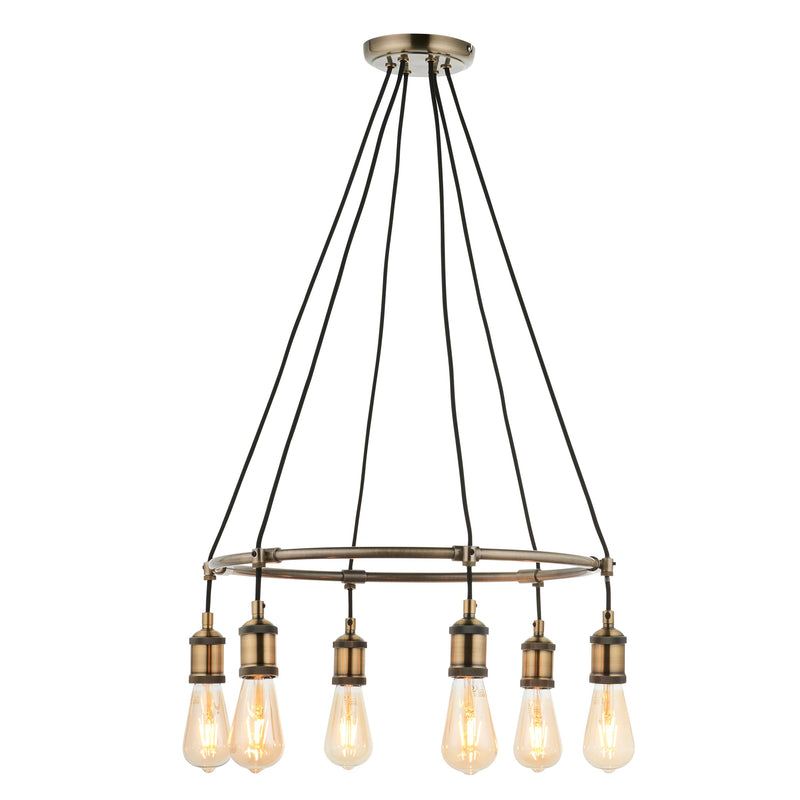 Endon Hal 6lt Pendant Light 99914