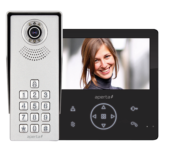 ESP Video Door Kp Kit (Black Gui Monitor) APKITKPGBLK | Sunny ...