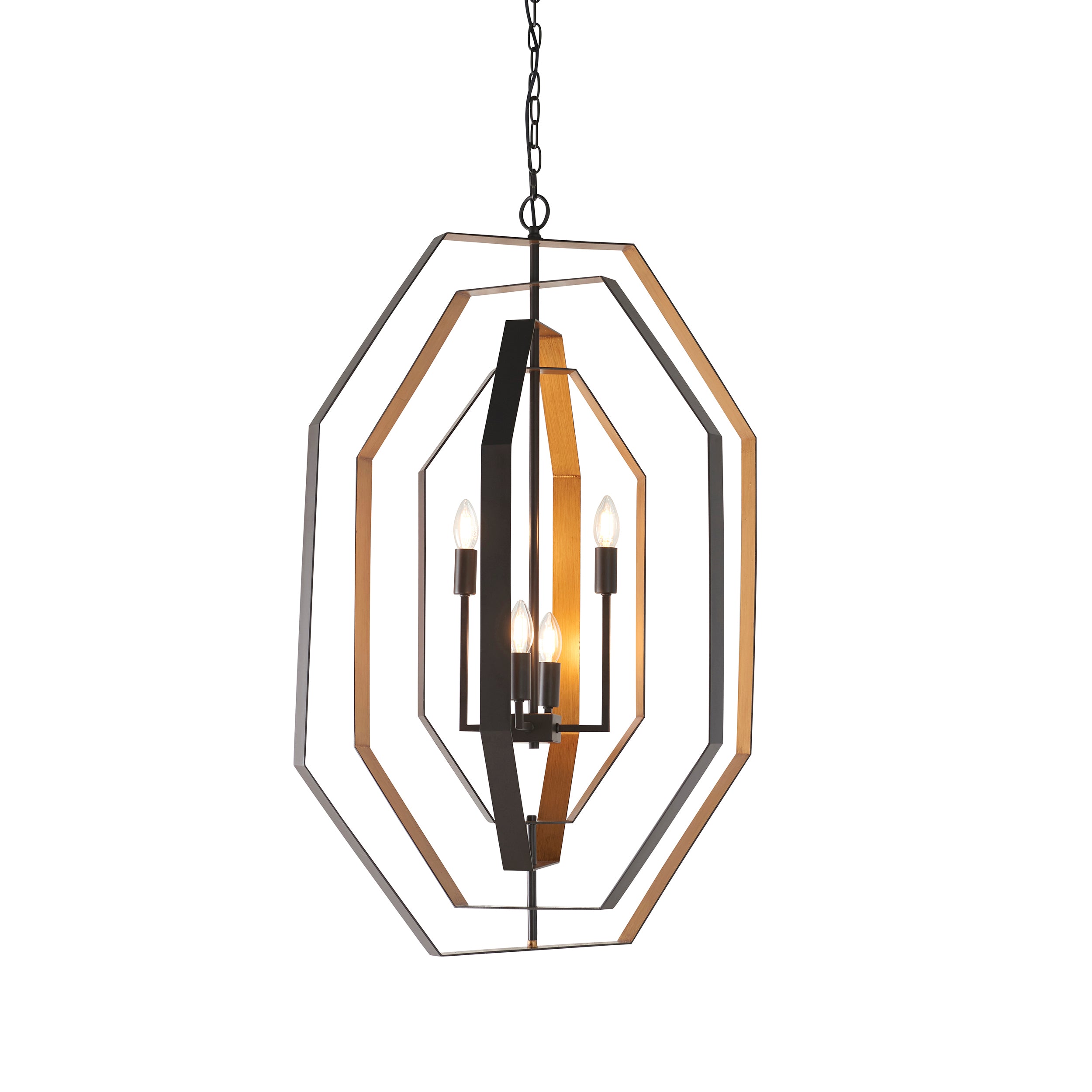 Lightologist Aged bronze effect & antique gold paint Multi arm lamp Pendant Light WIN1381995