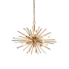Lightologist Antique brass plate with champagne glass Multi arm lamp Pendant Light WIN1381936