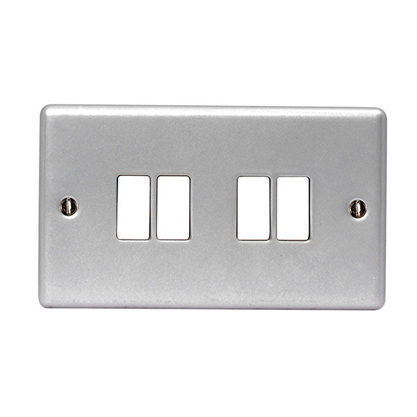 BG Metal Clad 10Ax 4G 2W Switch MC544