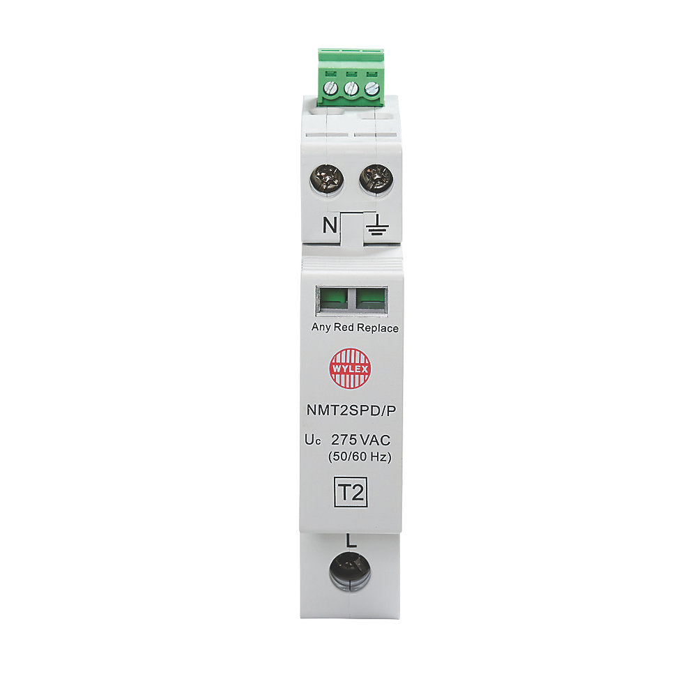 Wylex DP Type 2 Miniature Surge Protection Device 40kA NMT2SPD3W/1