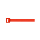 Red 100Mm X 2.5Mm Cabletie (100 Pc)