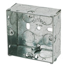 Appleby 1 Gang Adjustable Lug Flush Steel Installation Box 16mm Depth SB623