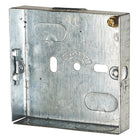 Appleby 1 Gang Adjustable Lug Flush Steel Installation Box 35mm Depth SB615