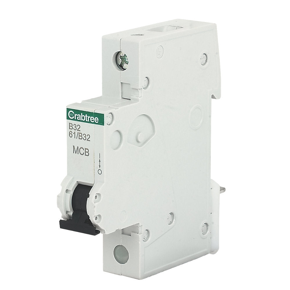 Crabtree Starbreaker 32A SP Type C 6kA MCB 61/C32