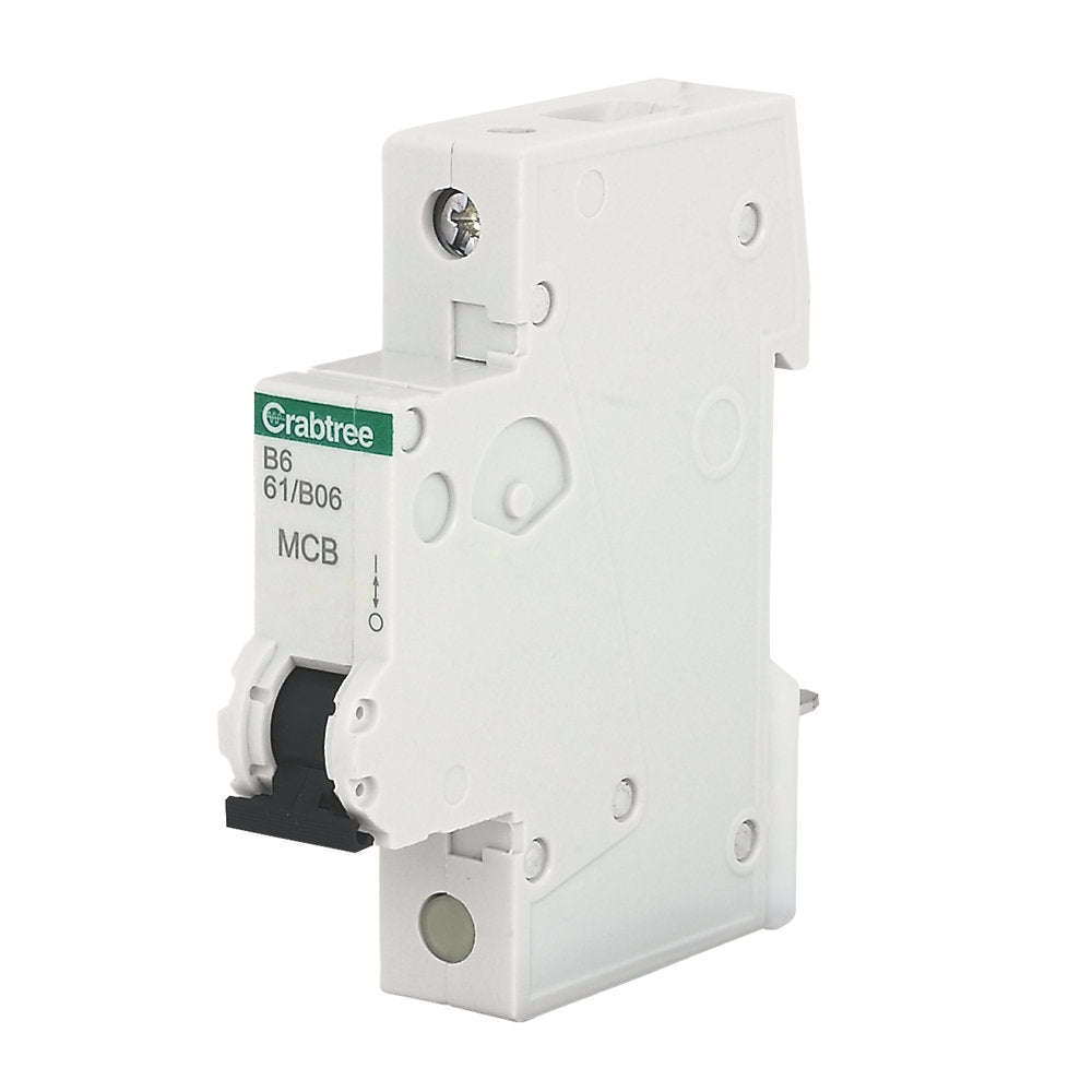 Crabtree Starbreaker 10A SP Type C 6kA MCB 61/C10